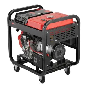 Генератор дизельний 8,0/9,0 кВт, 400/230 В, DUAL POWER, бак 25 л, електро/ручний старт, мідна обмотка, STORM INTERTOOL (DT-1290) UA