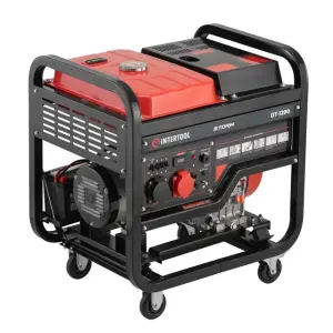 Генератор дизельний 8,0/9,0 кВт, 400/230 В, DUAL POWER, бак 25 л, електро/ручний старт, мідна обмотка, STORM INTERTOOL (DT-1290) UA