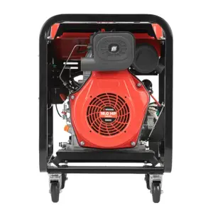 Генератор дизельний 8,0/9,0 кВт, 400/230 В, DUAL POWER, бак 25 л, електро/ручний старт, мідна обмотка, STORM INTERTOOL (DT-1290) UA