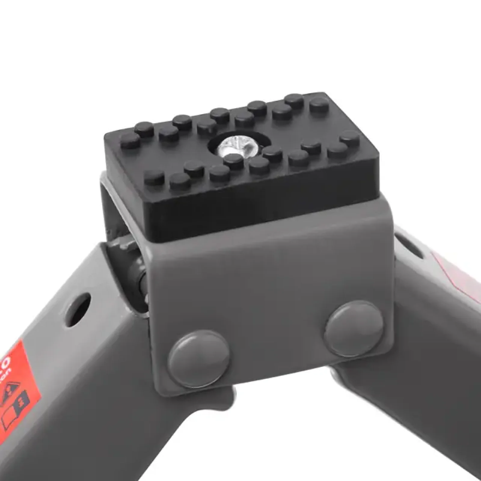 Домкрат механічний ромбоподібний 1т., гумовий упор., 92-340 мм INTERTOOL (GT0180) UA