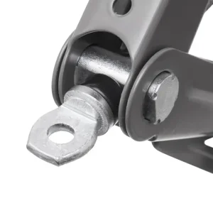 Домкрат механічний ромбоподібний, 1,5 т, з тріскачкою, гумовий упор, 90-370 мм INTERTOOL (GT0183) UA