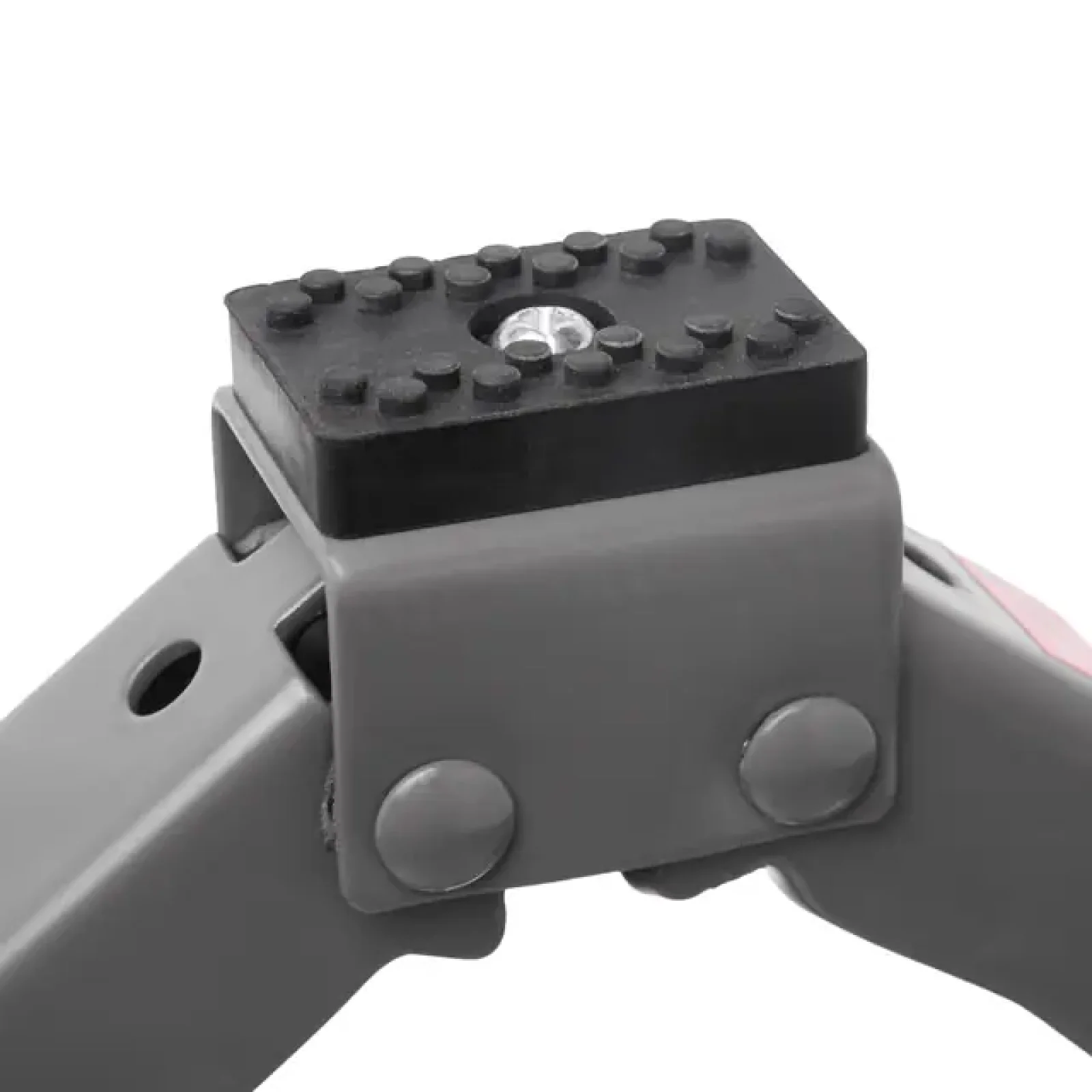 Домкрат механічний ромбоподібний, 1,5 т, з тріскачкою, гумовий упор, 90-370 мм INTERTOOL (GT0183) UA