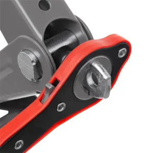 Домкрат механічний ромбоподібний, 1,5 т, з тріскачкою, гумовий упор, 90-370 мм INTERTOOL (GT0183) UA