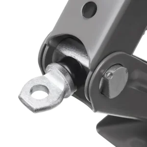 Домкрат механічний ромбоподібний 2т., гумовий упор., 110-400 мм INTERTOOL (GT0184) UA