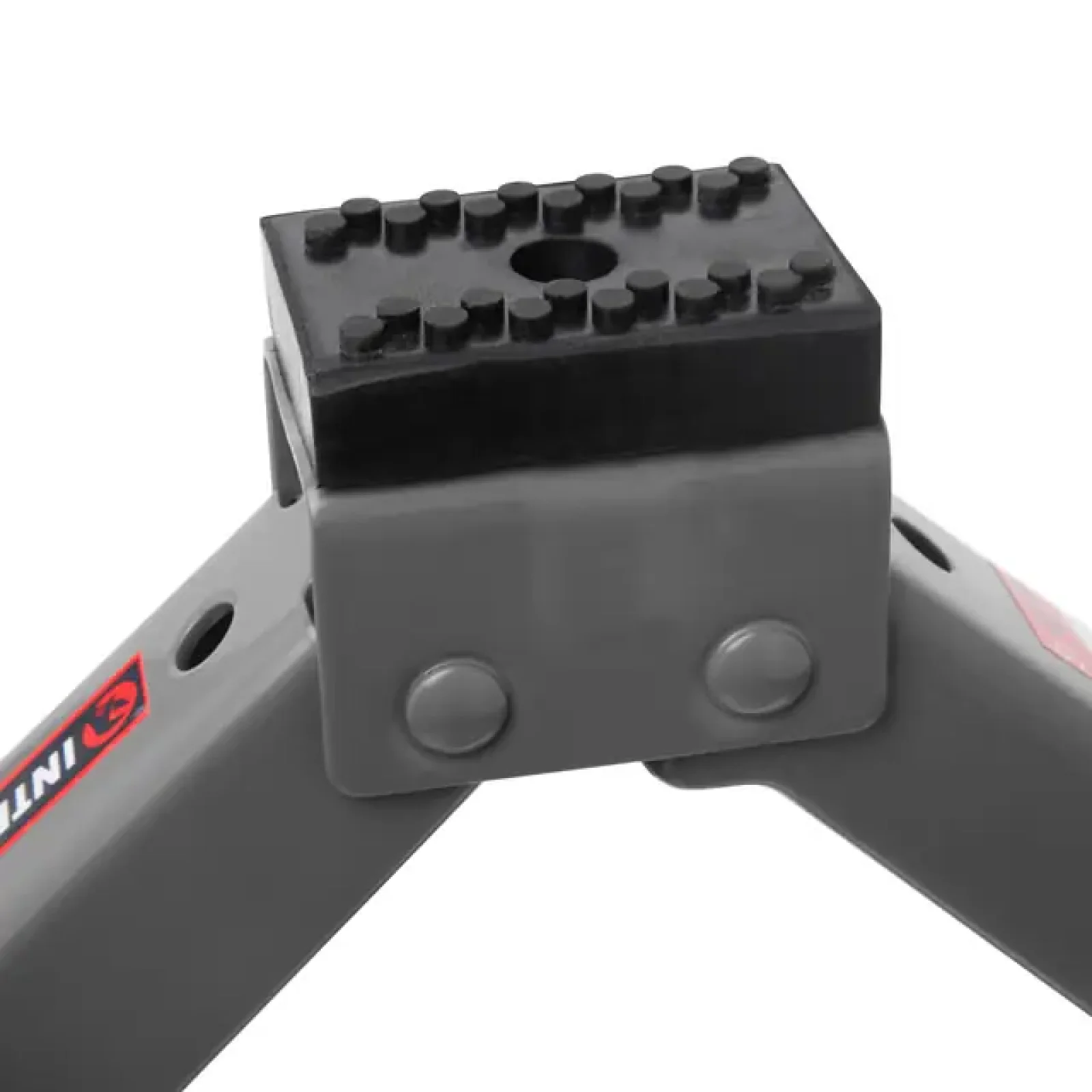 Домкрат механічний ромбоподібний, 2 т, з тріскачкою, гумовий упор, 110-400 мм INTERTOOL (GT0185) UA