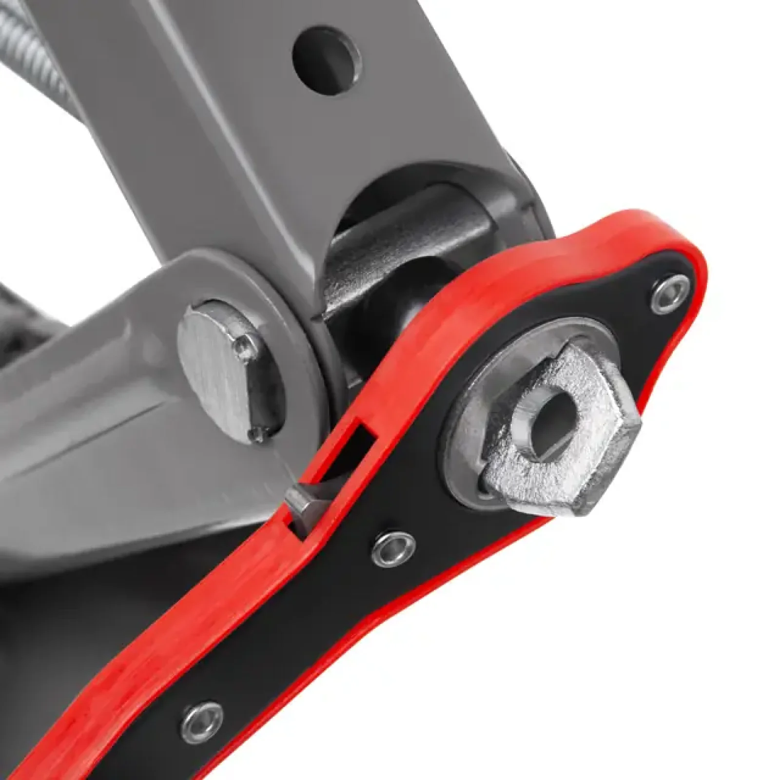 Домкрат механічний ромбоподібний, 2 т, з тріскачкою, гумовий упор, 110-400 мм INTERTOOL (GT0185) UA