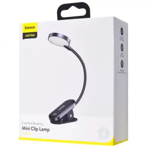 Лампа LED Baseus Comfort Reading Mini Clip Dark Gray
