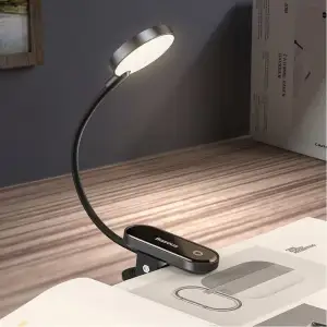 Лампа LED Baseus Comfort Reading Mini Clip Dark Gray