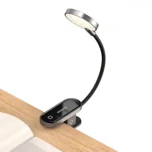 Лампа LED Baseus Comfort Reading Mini Clip Dark Gray