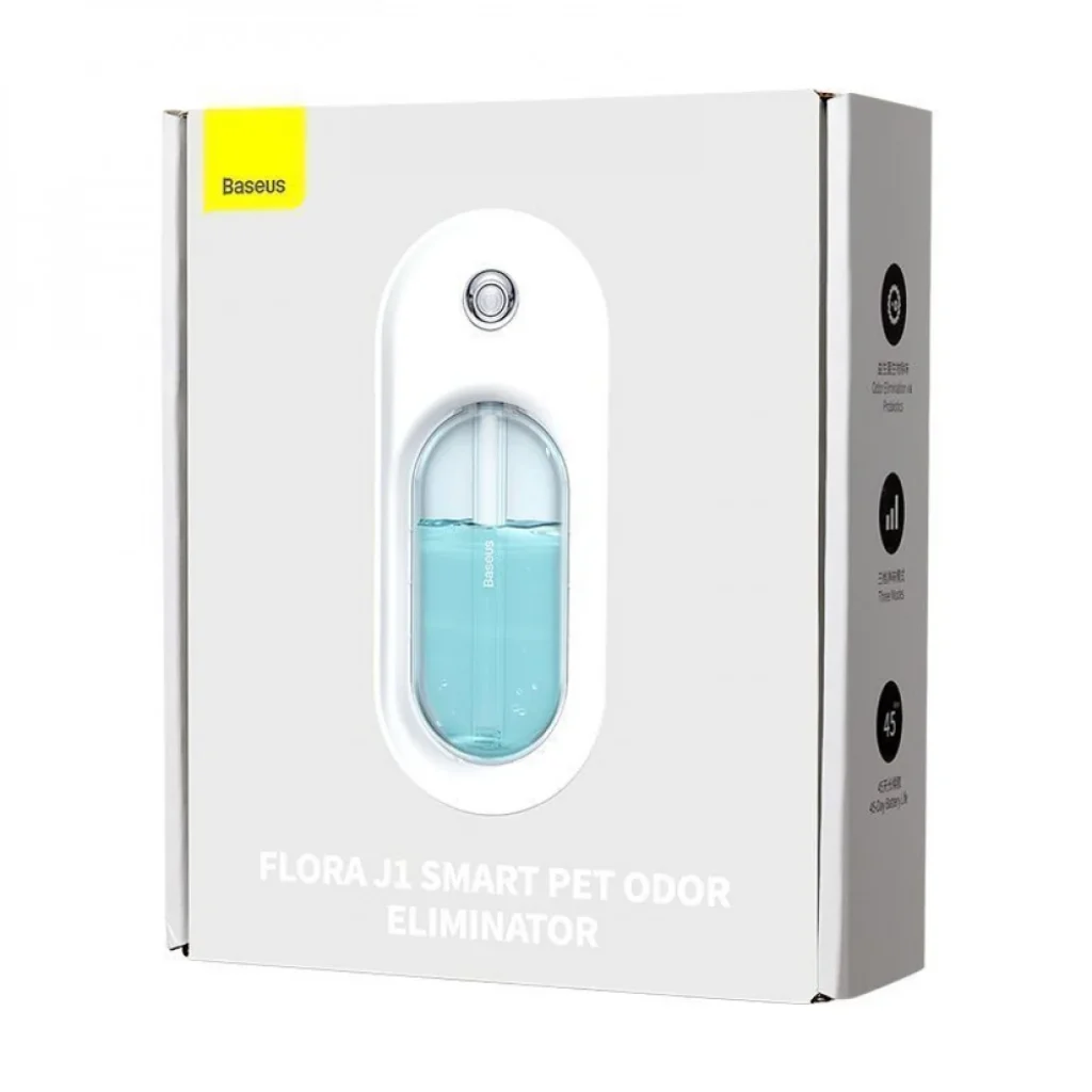 Ароматизатор для дома Baseus Flora J1 Smart Pet Odor Eliminator White, ACFJ000002