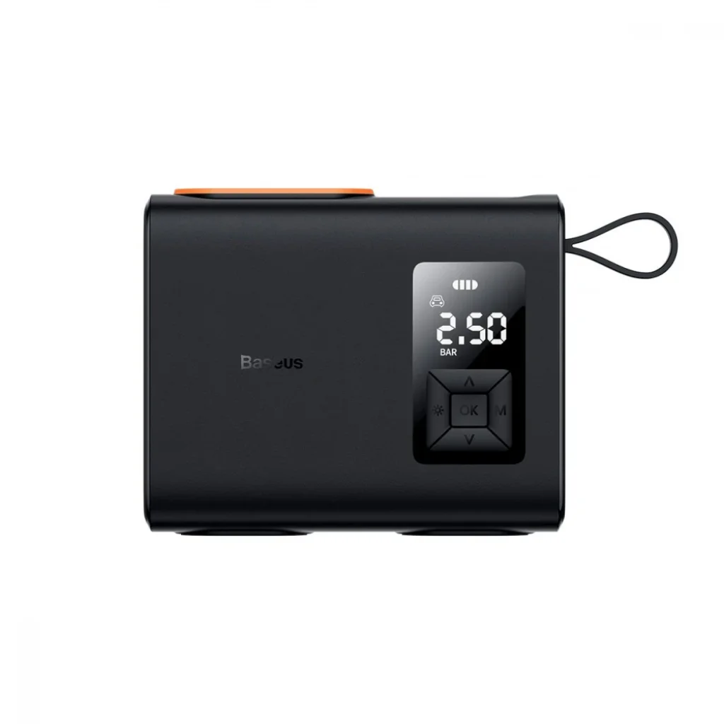 Автомобільний насос Baseus Mega EnergyPump Series Dual Cylinder Wireless Black, CRNL060001