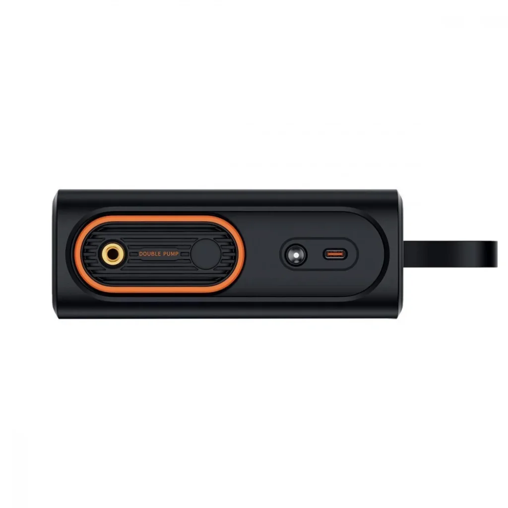 Автомобільний насос Baseus Mega EnergyPump Series Dual Cylinder Wireless Black, CRNL060001