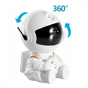 Лазерный ночник-проектор звездного неба Astronaut Star Black