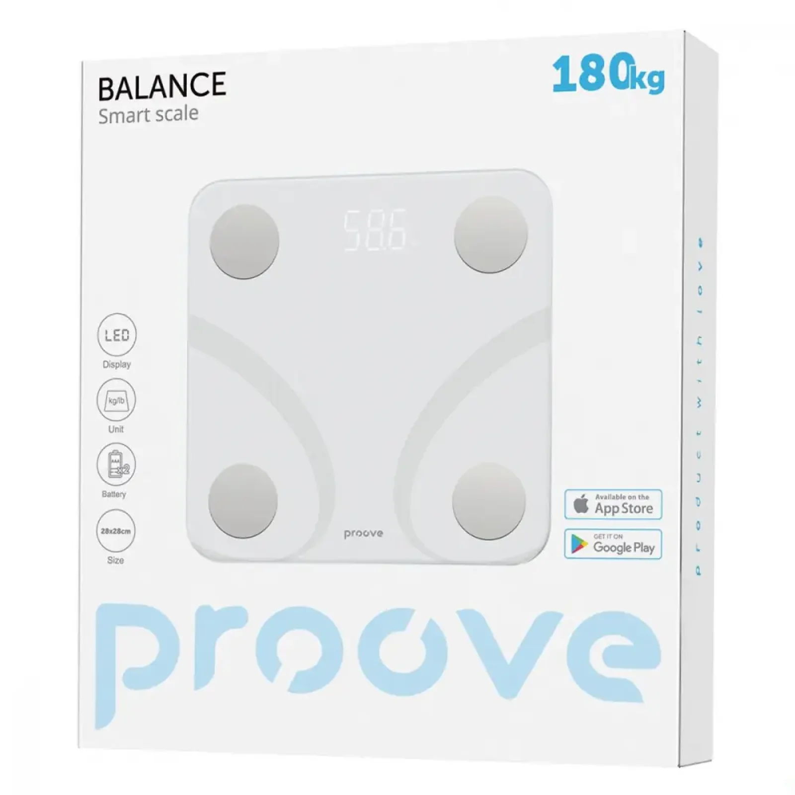 Смарт-весы Proove Balance White (SLBF00010002)