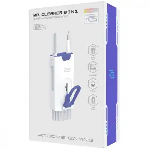 Многофункциональный набор для чистки Proove Gaming Mr. Cleaner 8in1 White