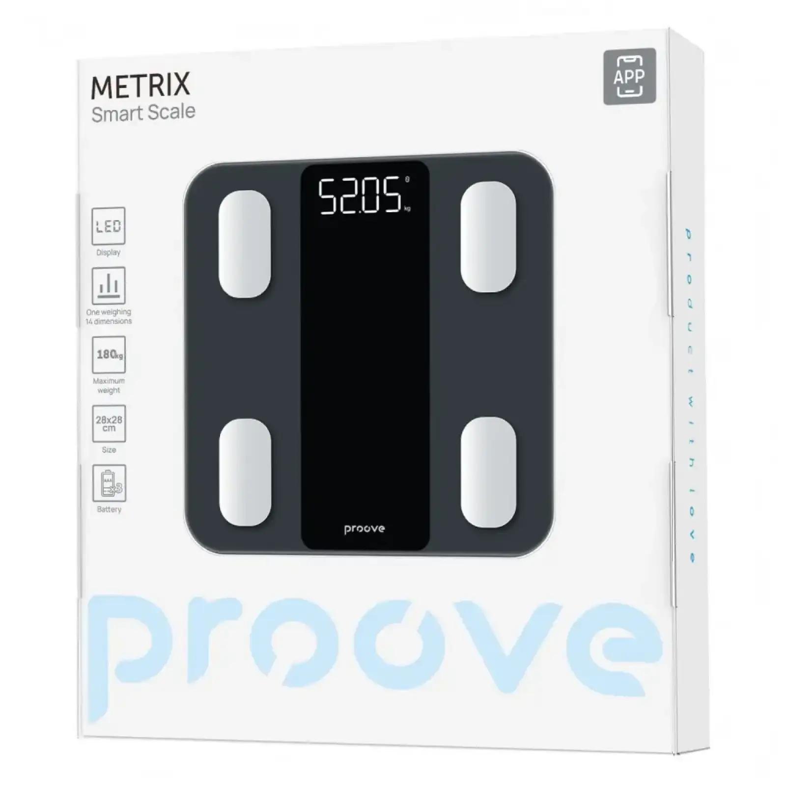Смарт-весы Proove Metrix Gray