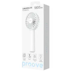 Портативный вентилятор Proove Carlson Lite White