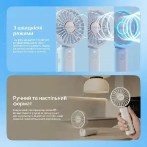 Портативный вентилятор Proove Carlson White