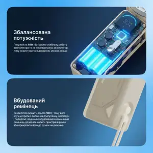 Портативный вентилятор Proove Fresher Blue