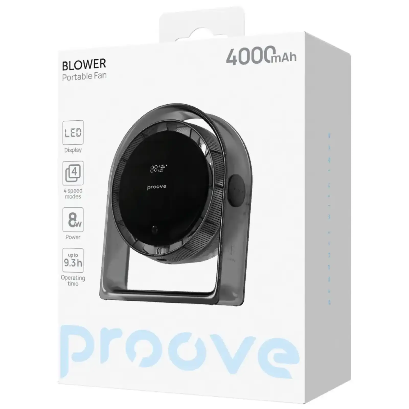Портативный вентилятор Proove Blower Gray