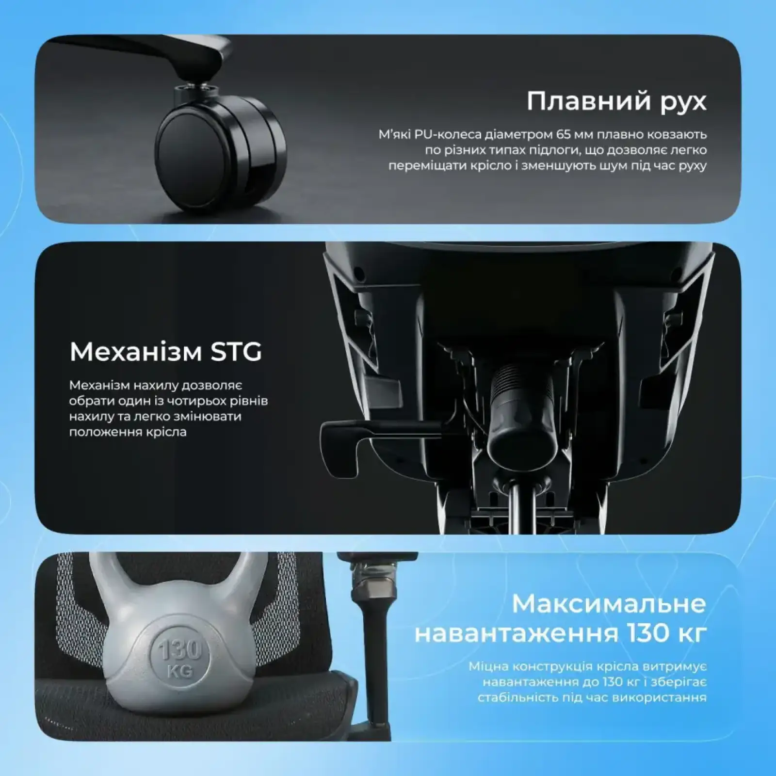 Эргономичное кресло Proove Founder Black