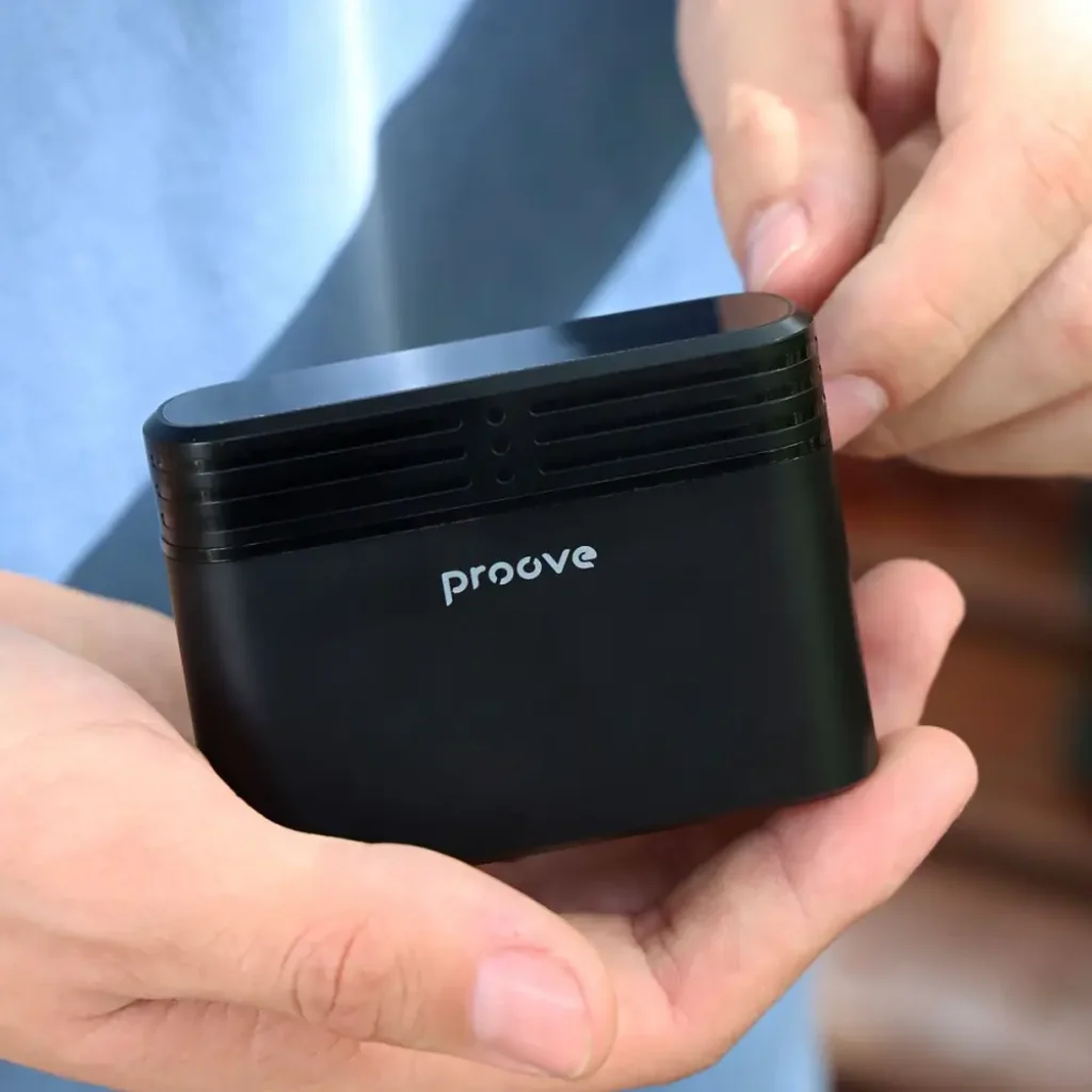 Беспроводной петличный микрофон Proove Record Lightning Black (PMRC00010102)