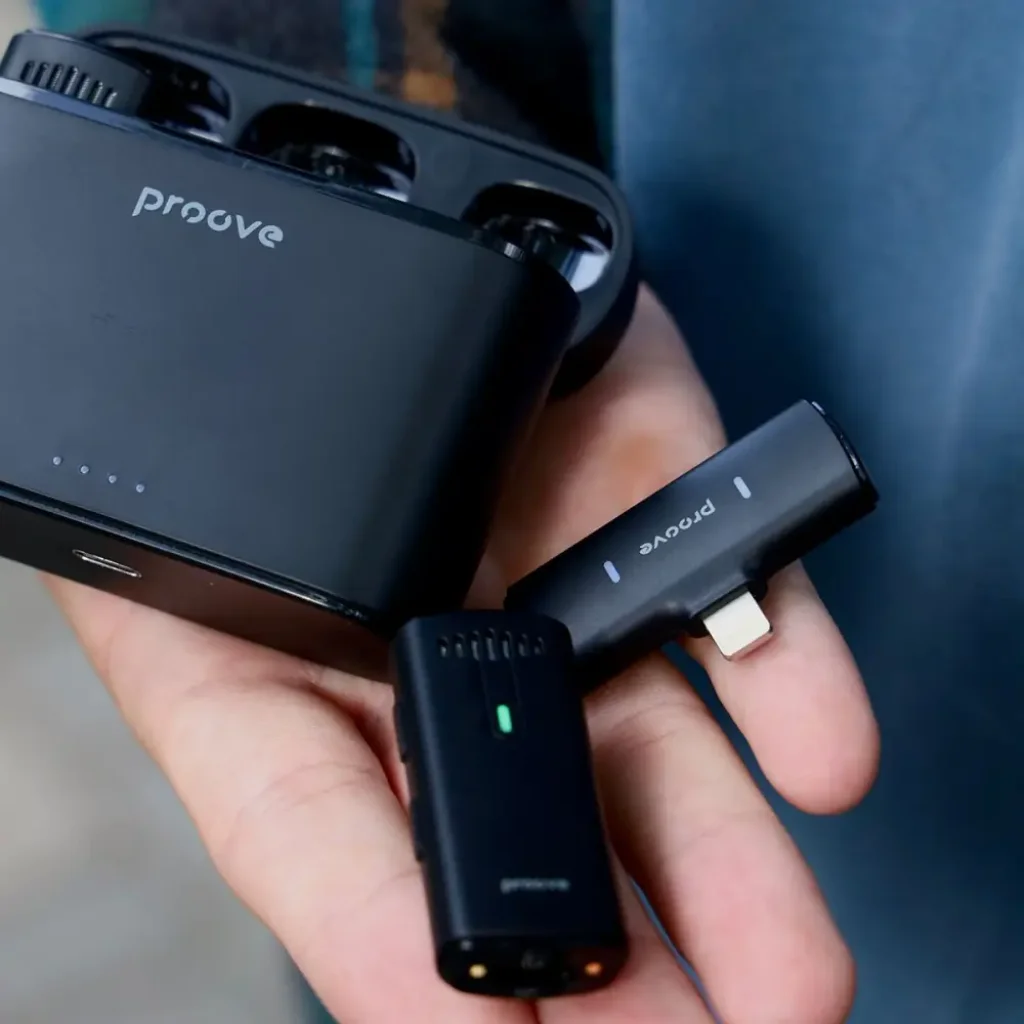 Беспроводной петличный микрофон Proove Demo Lightning Black (PMDM00010102)