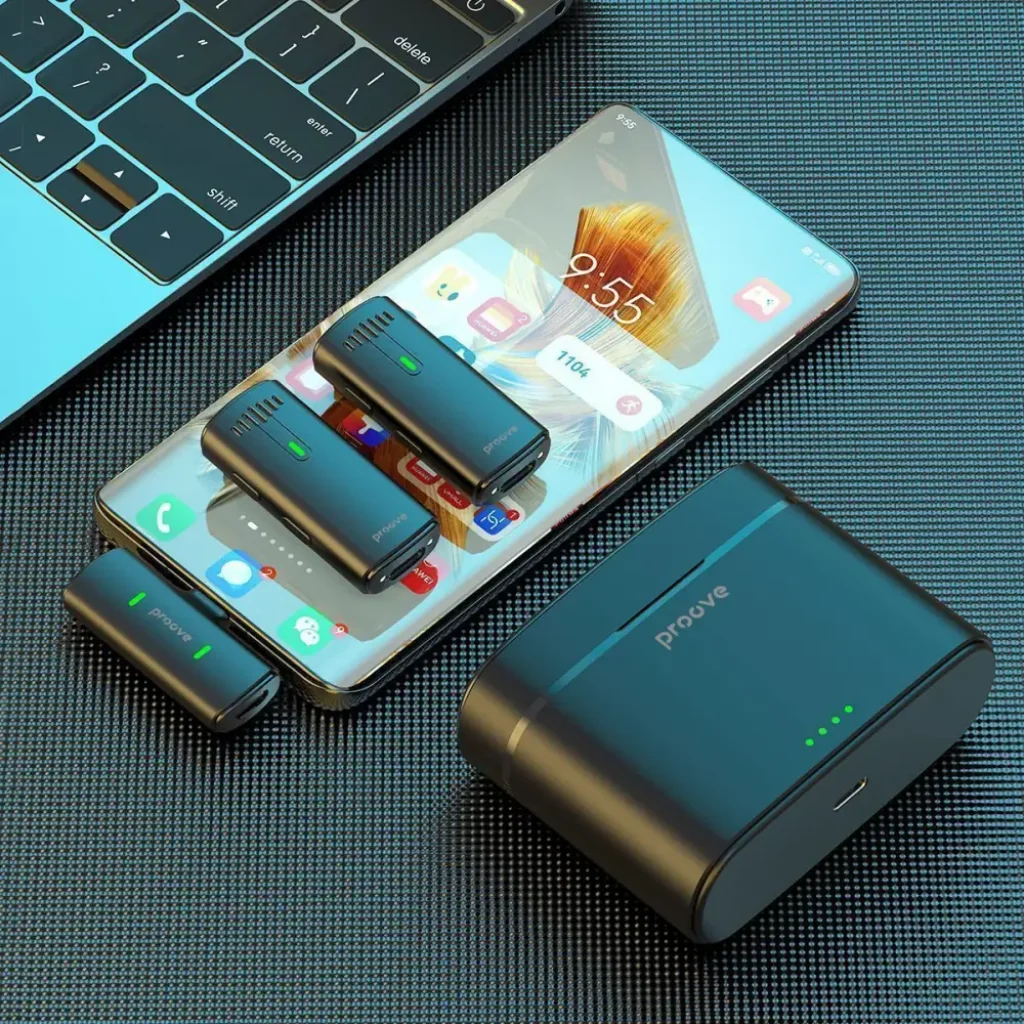 Беспроводной петличный микрофон Proove Demo Type-C Black (PMDM00010202)