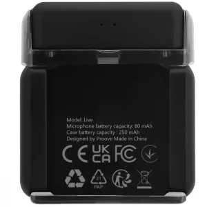Беспроводной петличный микрофон Proove Live Black (PLWM00012101)