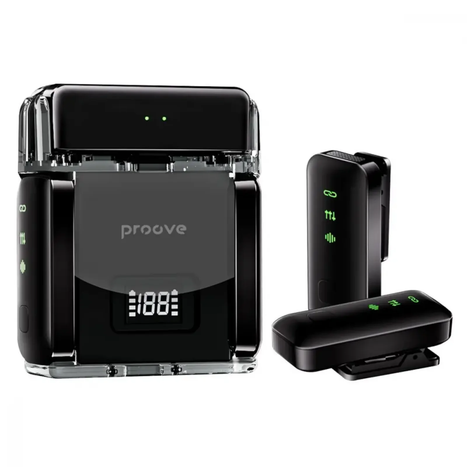 Беспроводной петличный микрофон Proove Live Black (PLWM00012101)
