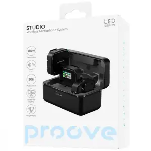 Бездротовий петличний мікрофон Proove Studio black (636230001)