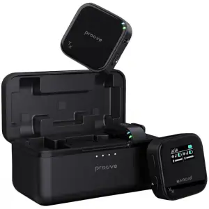 Бездротовий петличний мікрофон Proove Studio black (636230001)