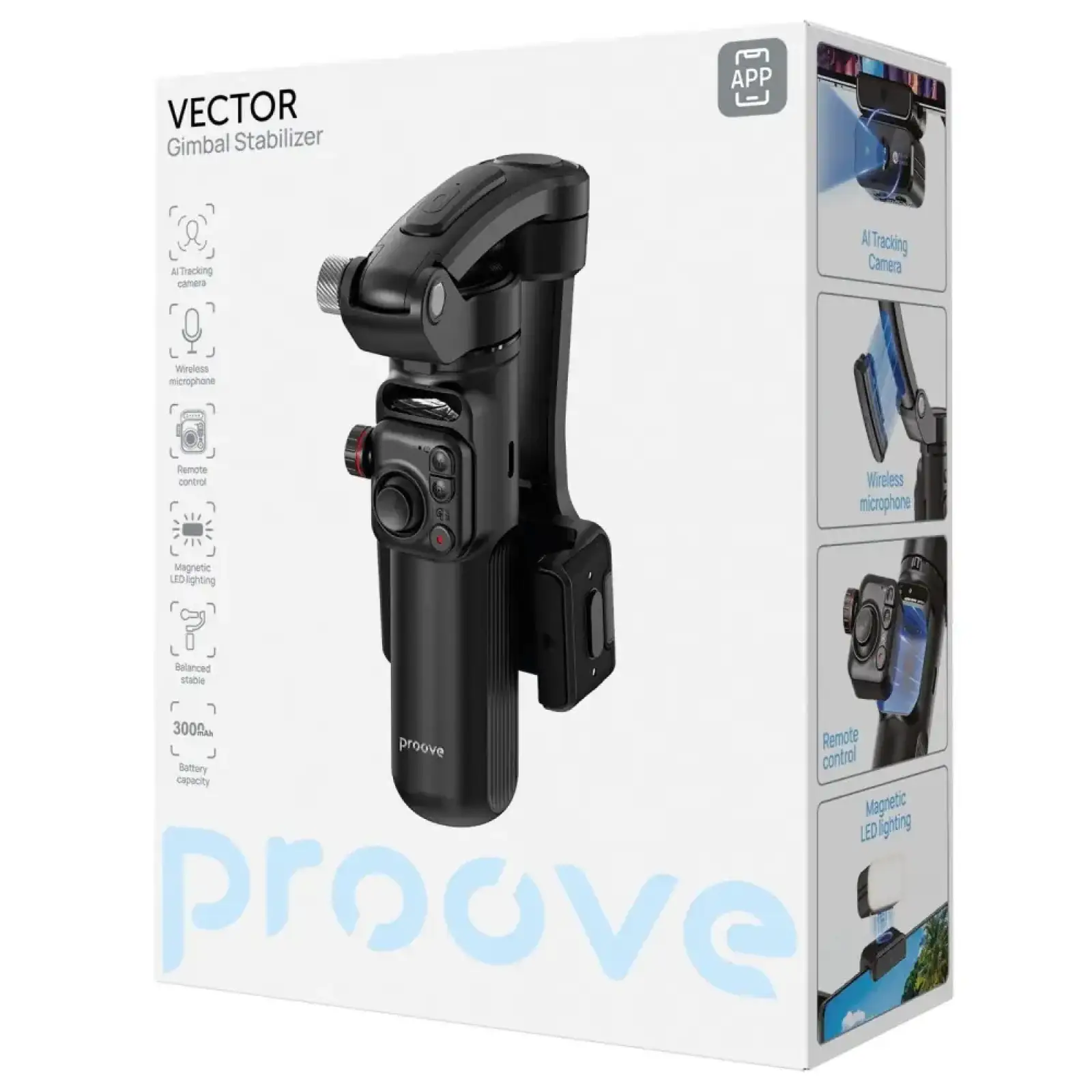 Стабилизатор Proove Vector Gimbal Stabilizer Black