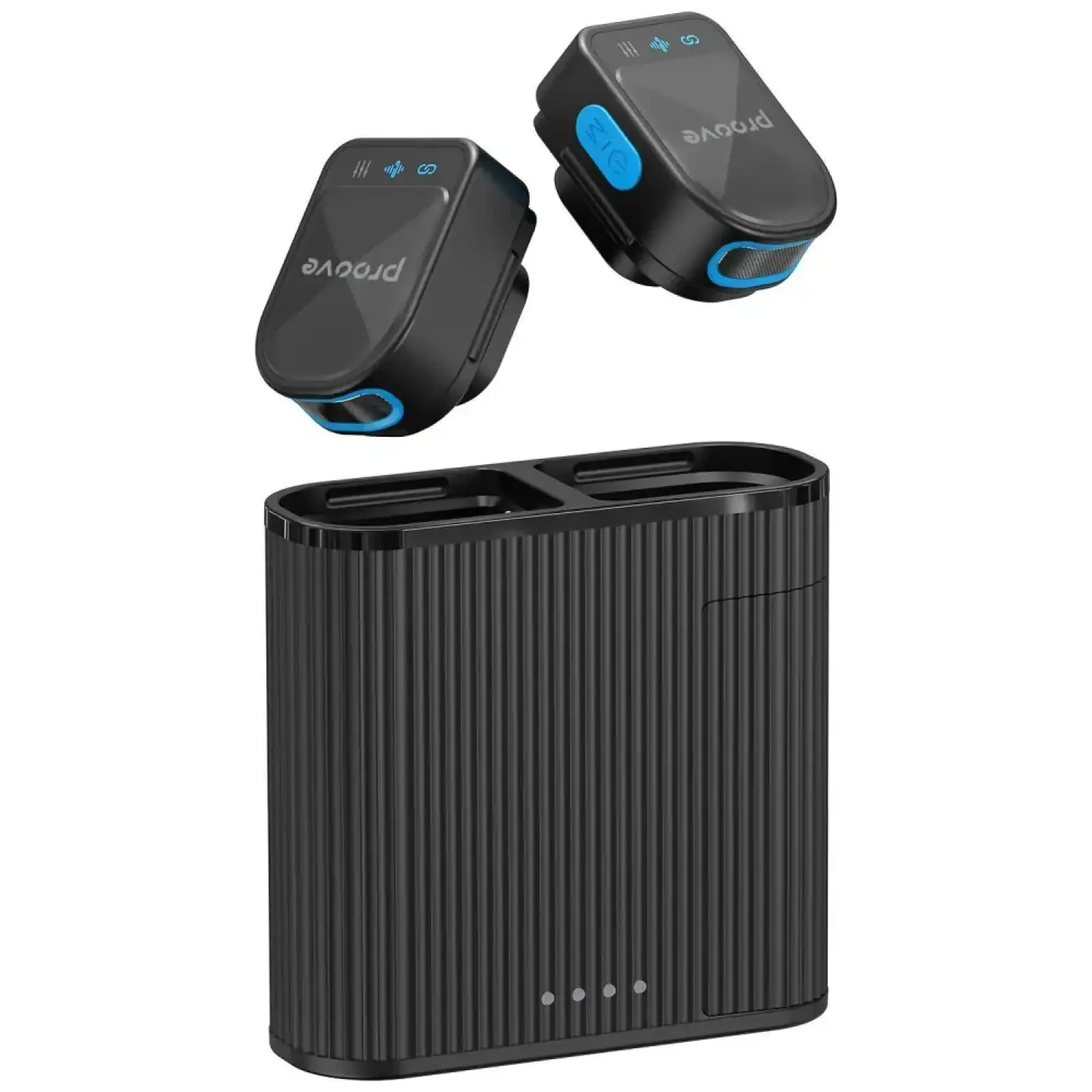 Бездротовий петличний мікрофон Proove DualCast Black