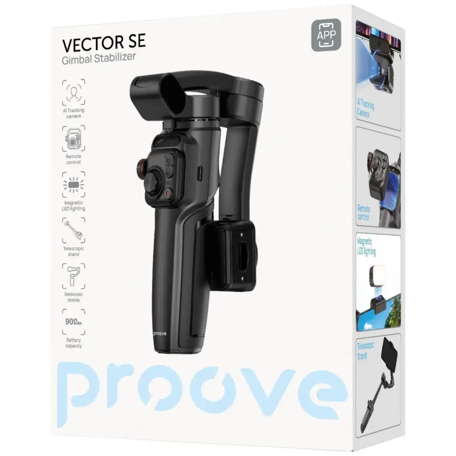 Стабилизатор Proove Vector SE Gimbal Stabilizer Black