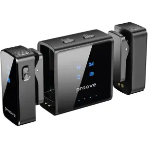 Беспроводной петличный микрофон Black
