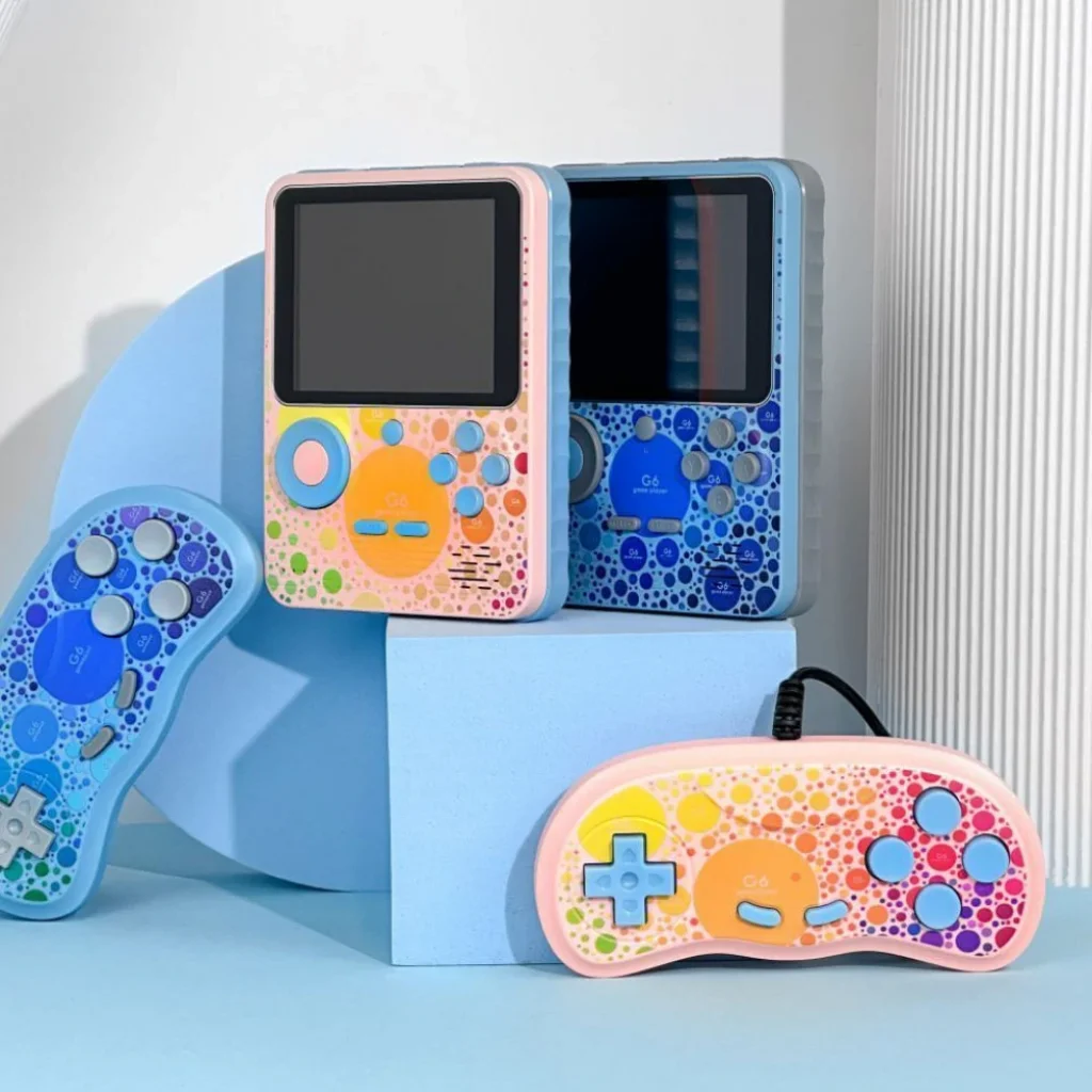Портативна ігрова консоль G6 3.5 дюйма 6000mAh Blue