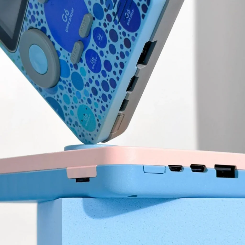 Портативна ігрова консоль G6 3.5 дюйма 6000mAh Blue