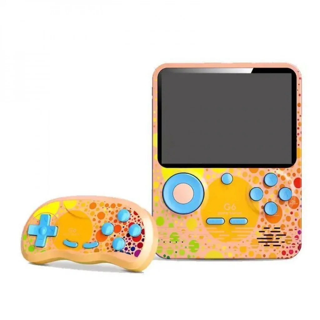 Портативна ігрова консоль G6 3.5 дюйма 6000mAh Pink