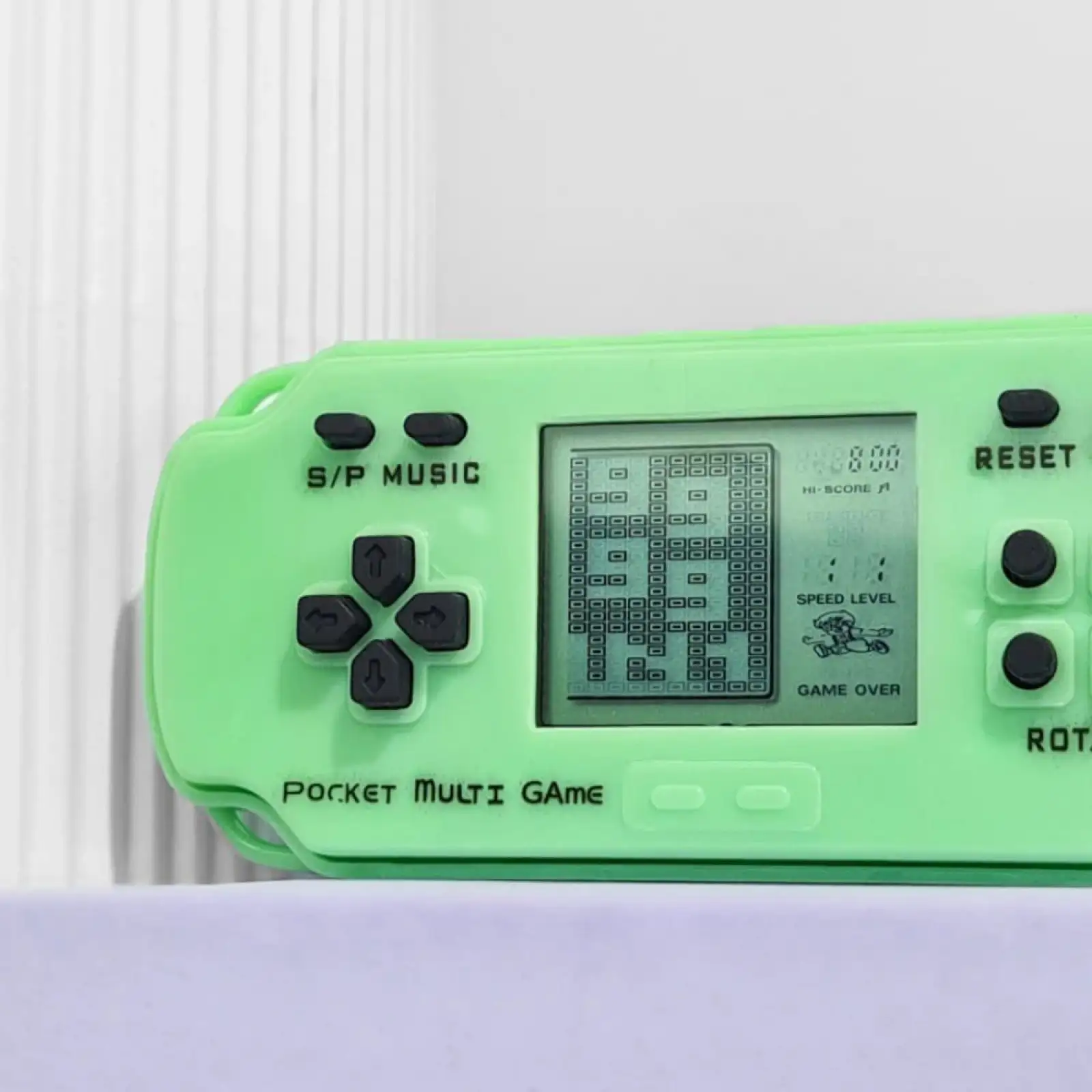 Портативна ігрова консоль Keychain Tetris 23 Games Blue
