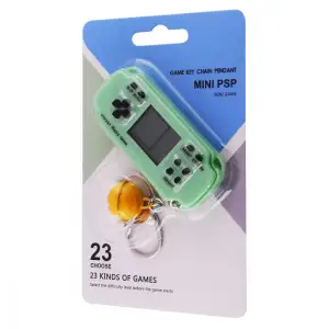 Портативна ігрова консоль Keychain Tetris 23 Games Purple