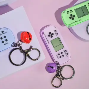 Портативна ігрова консоль Keychain Tetris 23 Games Green