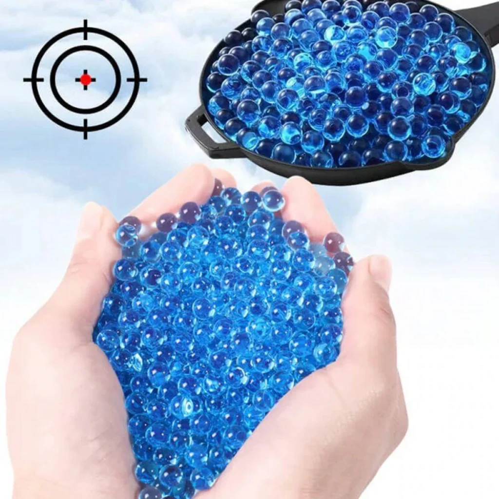 Гідрогелеві кульки (10000 шт.) для дитячої зброї Blue