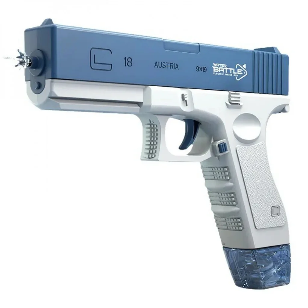 Водяной пистолет Water Gun Glock blue, 45143