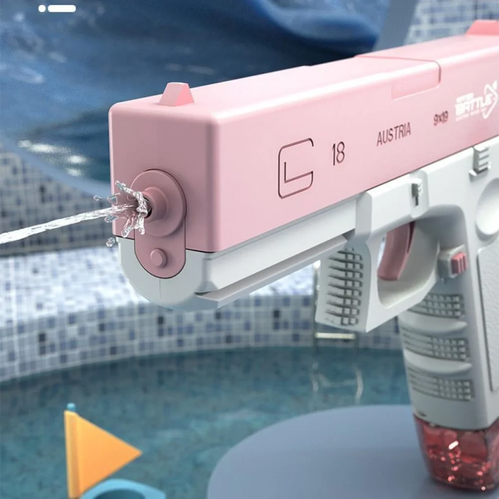 Водяной пистолет Water Gun Glock blue, 45143