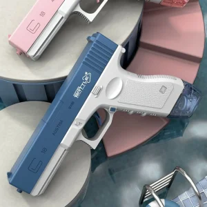 Водяной пистолет Water Gun Glock blue, 45143