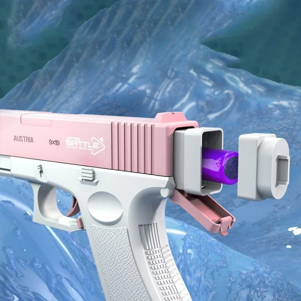 Водяной пистолет Water Gun Glock blue, 45143
