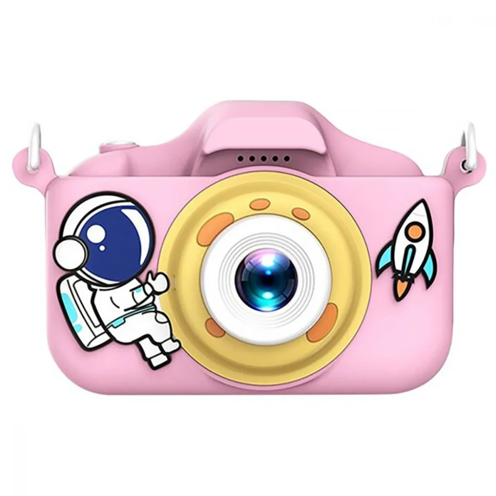 Дитяча фотокамера Astronaut Pink