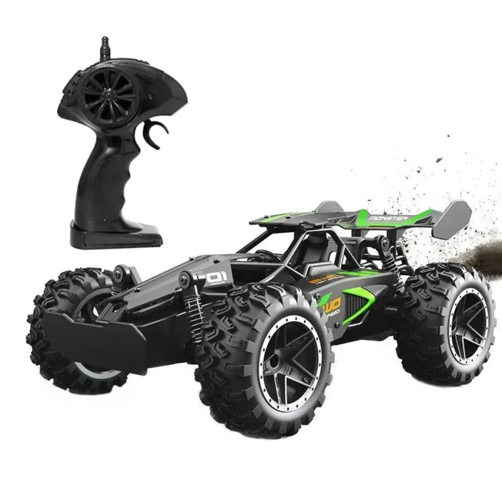 Машинка на радиоуправление HOTDEER Off-Roader green, 47933
