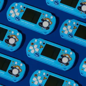 Портативна ігрова консоль Tetris T12 Blue